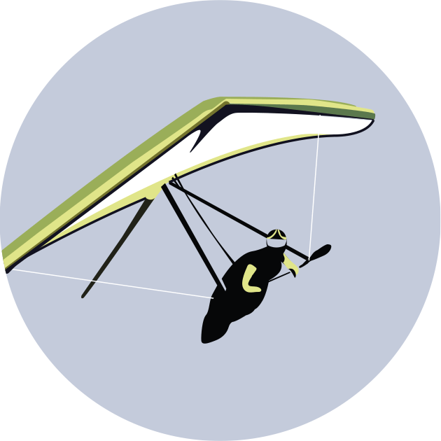 Paragliding Icon